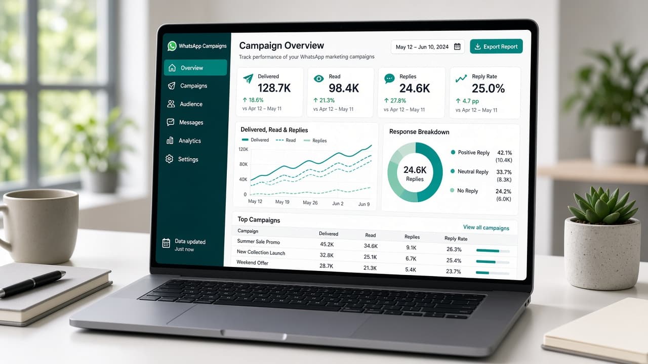 Campaign analytics dashboard